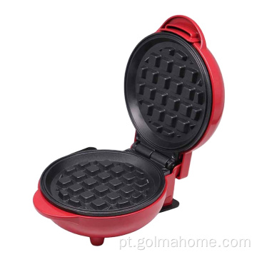 Venda quente Mini Waffle Maker Elétrico Customized Plate Panqueca Resistente a Skid-resistentes / Omelete / Waffle Maker Electric